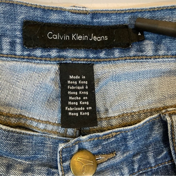 Calvin Klein Bootcut Low Rise Jeans 4 - Picture 7 of 9
